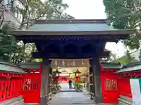 水鏡天満宮の山門・神門