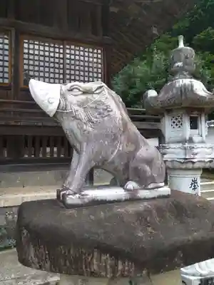 和氣神社（和気神社）の狛犬