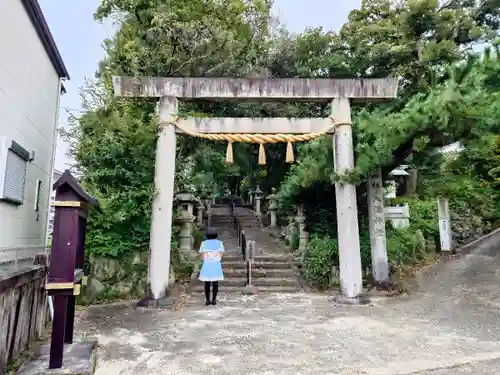 入海神社の鳥居