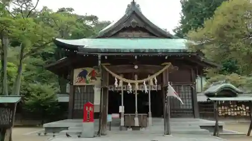忌宮神社の本殿・本堂