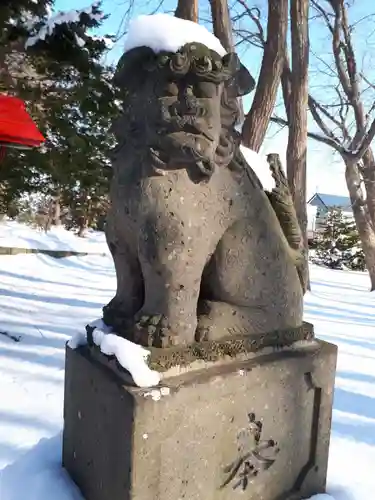 島松神社の狛犬