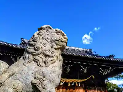 神明社（道場山神明社）の狛犬