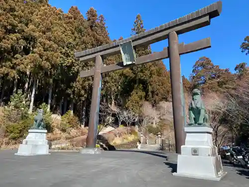 秋葉山本宮 秋葉神社 上社の鳥居