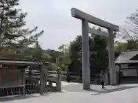伊勢神宮内宮(皇大神宮)の鳥居