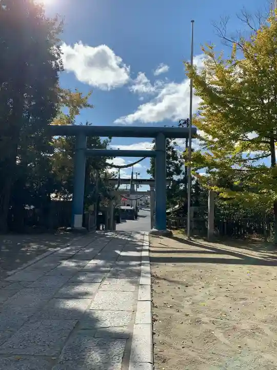 小名浜諏訪神社 ~海の鎮守様~の鳥居