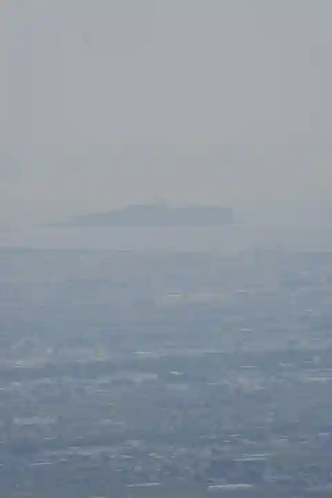 大山阿夫利神社の景色