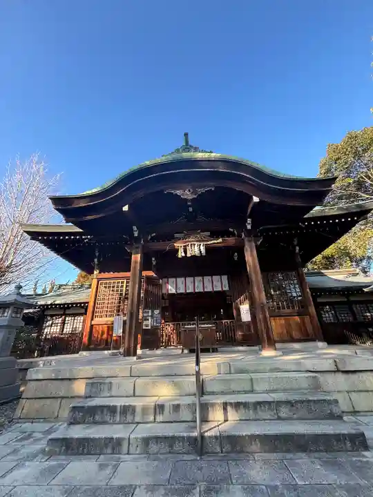溝旗神社(肇國神社)の本殿・本堂