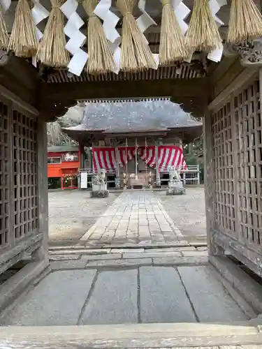 登米神社の本殿