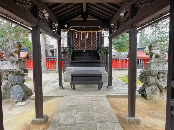 那波加神社の本殿・本堂