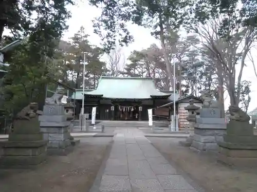 下高井戸八幡神社の本殿・本堂