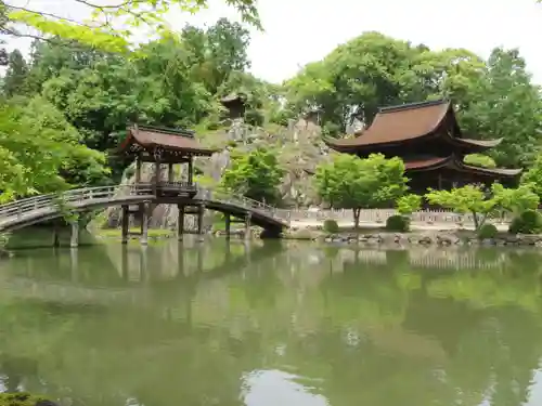 永保寺の庭園