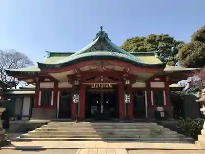 品川神社の本殿・本堂