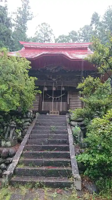 月波神社の本殿