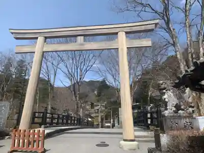 古峯神社の鳥居