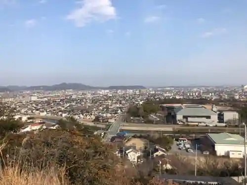 生石神社の景色