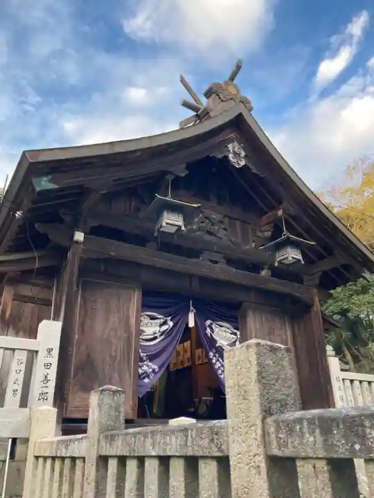 福良八幡神社の本殿・本堂