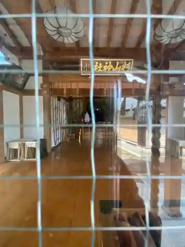 勝田杉山神社の本殿・本堂