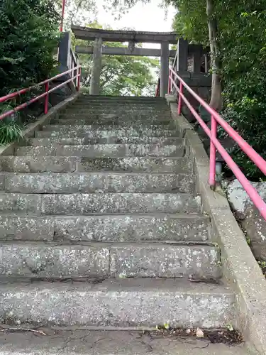 産土八幡神社の鳥居