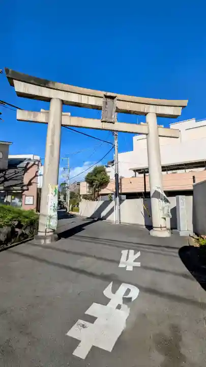 七社神社の鳥居