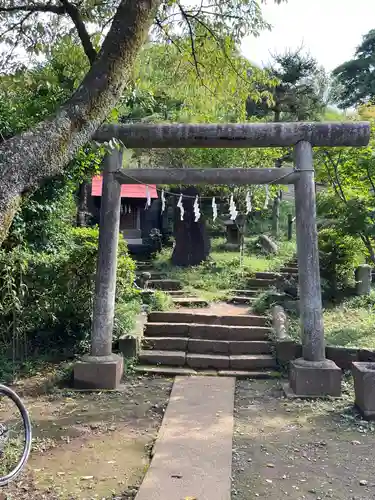 浅間神社の鳥居