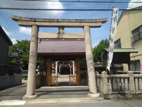 伊勢神社の鳥居