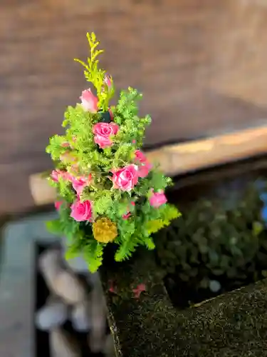 上尾御嶽神社の手水