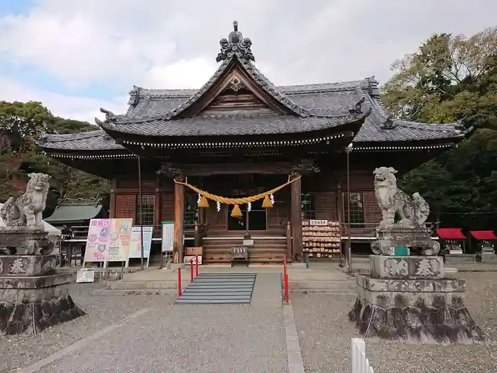 牟呂八幡宮の本殿・本堂