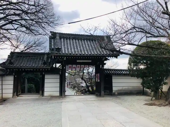 道明寺天満宮の山門・神門