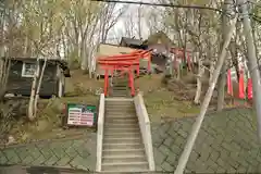 清田稲荷神社の鳥居