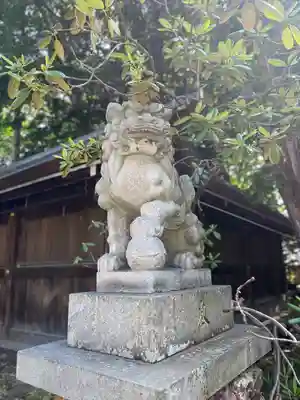 琴似神社の狛犬