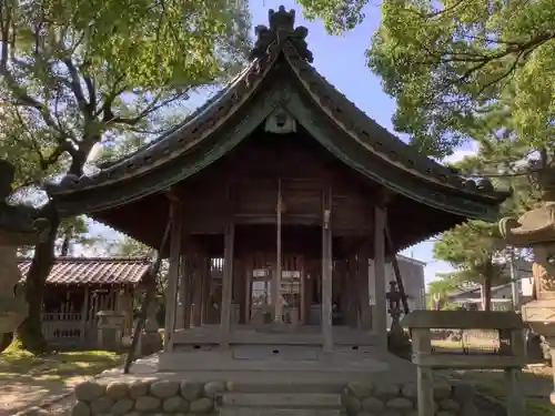 神明社（曽本神明社）の本殿・本堂