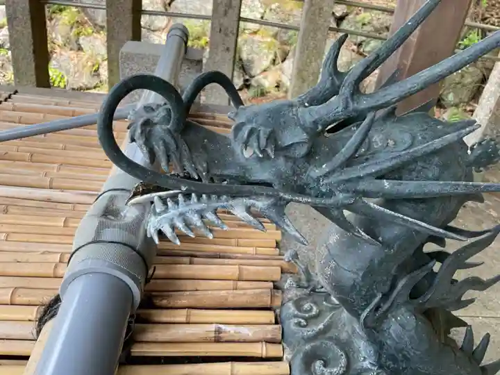 尾張冨士大宮浅間神社の手水舎