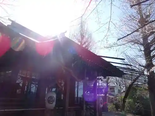 弥生神社の本殿・本堂