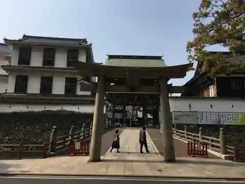 小倉祇園八坂神社の鳥居