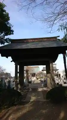 福永寺の山門・神門