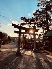 片瀬諏訪神社の鳥居