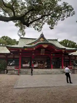 西宮神社の本殿・本堂