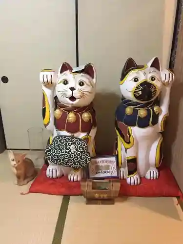 雲林寺の狛犬