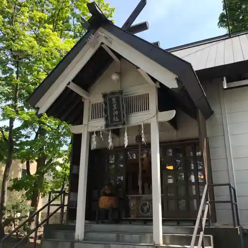 星置神社の本殿