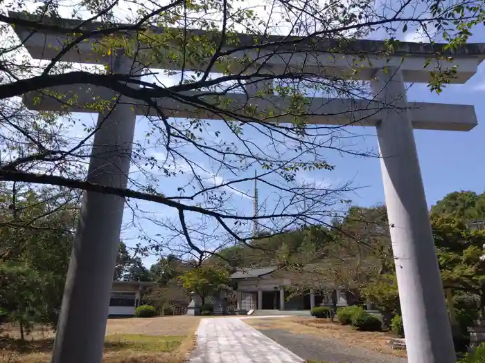 足羽山招魂社の鳥居