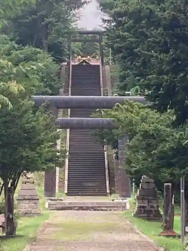 留辺蘂神社の鳥居