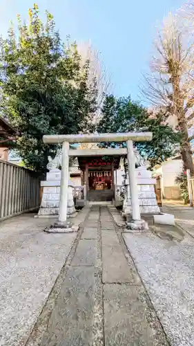 滝野川八幡神社の鳥居
