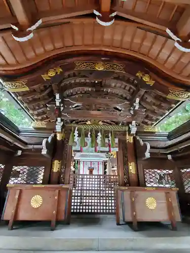 建部大社の本殿・本堂