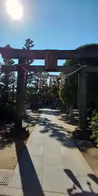 薭田神社の鳥居