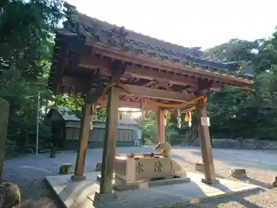 小呂神明宮の手水舎
