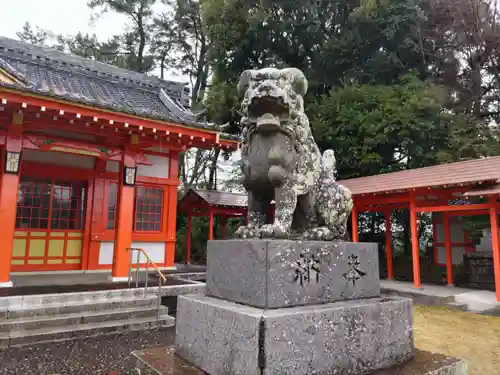 浜松秋葉神社の狛犬