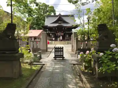 溝口神社の本殿・本堂