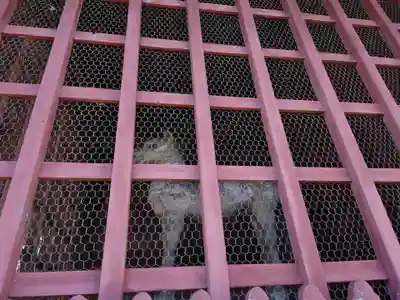 山名八幡宮の像