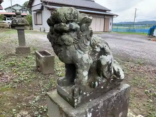 三島神社の狛犬