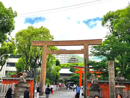 生田神社の鳥居